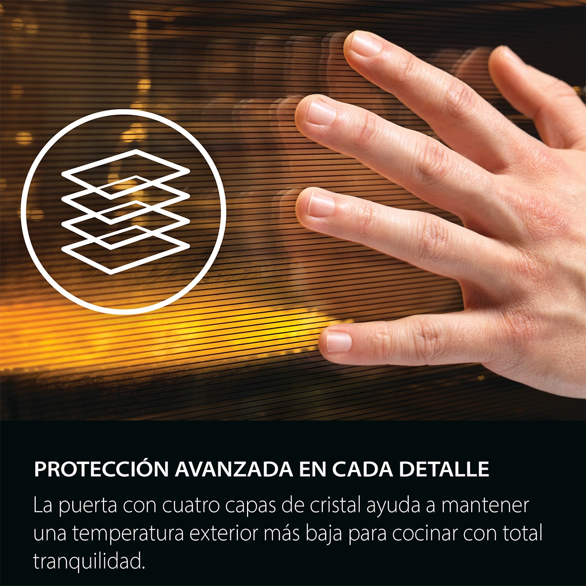 Imagen 5 de Horno AEG Pirolítico AirFry Inox Antihuellas S5000 OU5PB43PM - Inox antihuellas Inox antihuellas