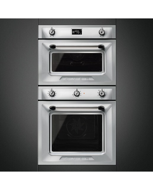 Forno Termoventilado Smeg Victoria SF6905X1 VaporClean de 70 Litros - Aço Inox Aço inoxidável-3