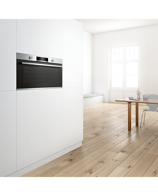 Forno Multifunções Bosch Série 6 VBD5780S0 Pirolítico e Hidrolítico de 112 L - Inox Aço/Cristal preto-8