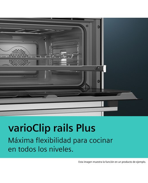 Forno Multifunções Siemens iQ500 VB558C0S0 Hidrolítico de 85 Litros - Inox Preto-6