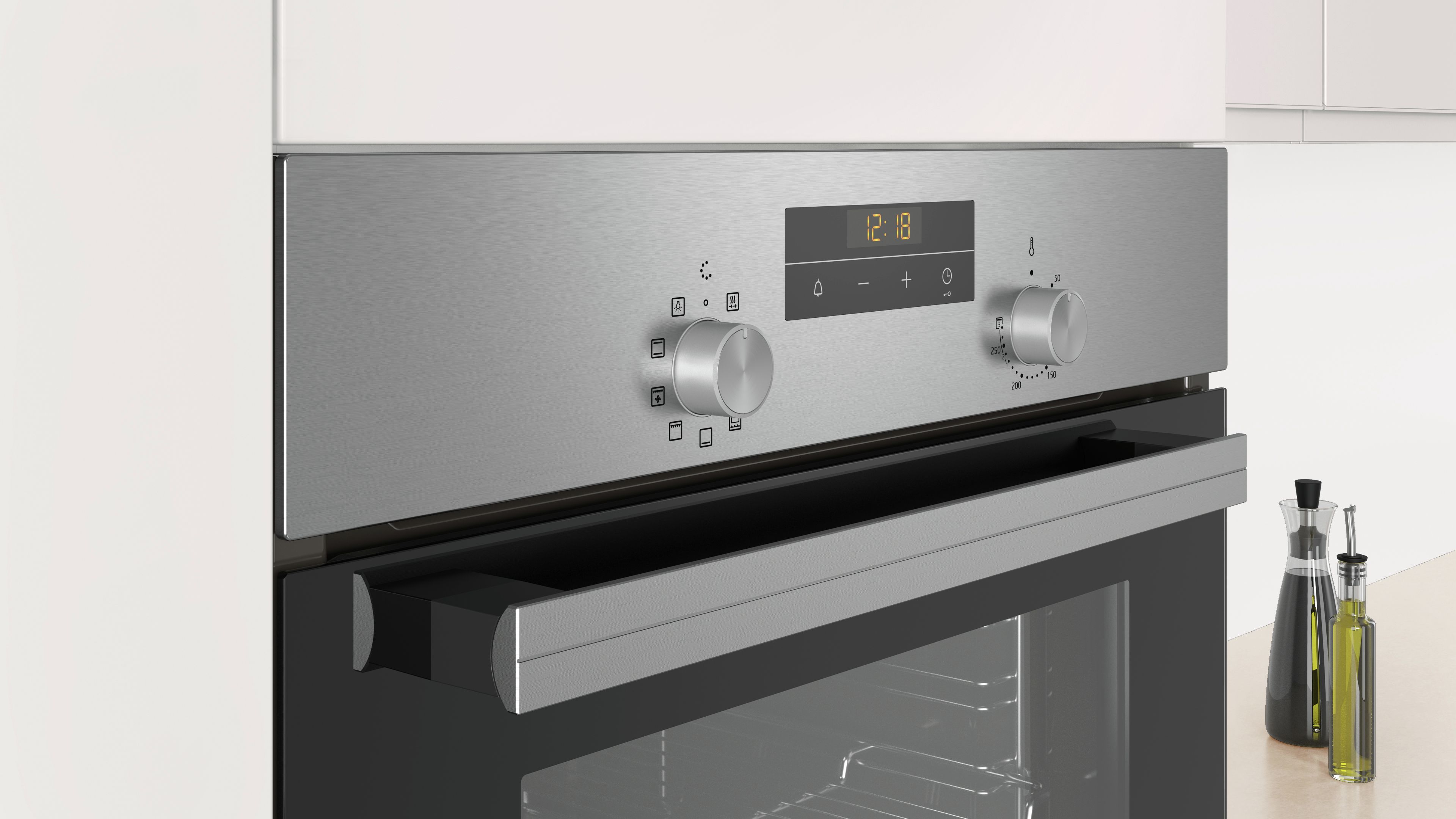 Horno multifunción Balay raíles telescópicos a 1 altura - 3HB2031X0 Acero Inox-2