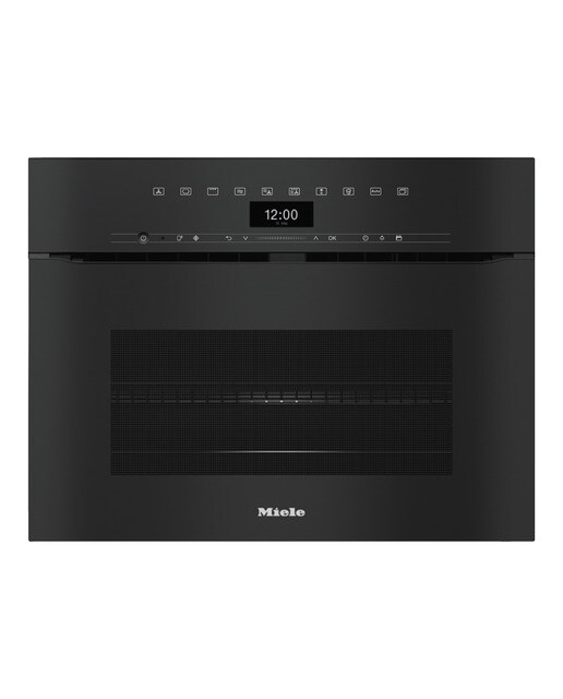 Imagem 0 de Forno Compacto Miele H 7440 BMX OBS com Micro-ondas PerfectClean de 43 Litros - Obsidian Black