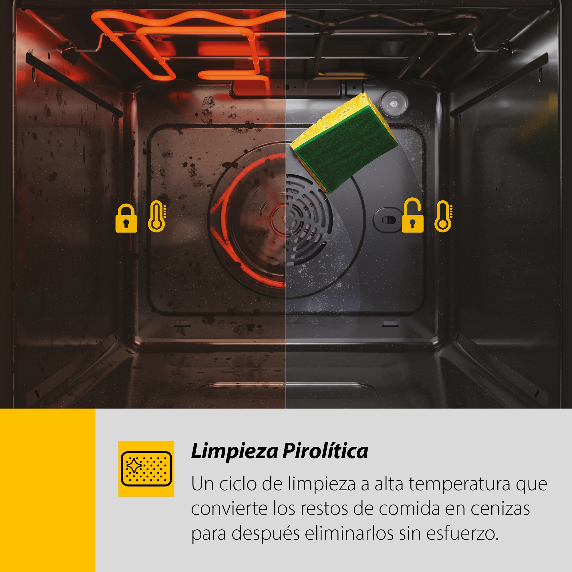 Horno multifunción Whirlpool pirolítico - W9 OS2 4S1 P Inox-9
