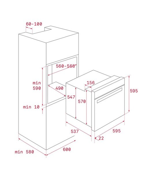 Forno Multifunções Teka HLB 8400 BK Edição Urban Colors, SurroundTemp, Hydroclean®PRO e de 70 Litros - Preto Preto-10