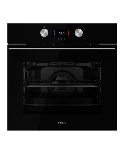Forno Multifunções Teka HLB 8400 P BK Edição Urban Colors, SurroundTemp, DualClean Auto Limpeza Pirolítica + Teka Hydroclean® PRO e de 70 L - Preto Preto-2