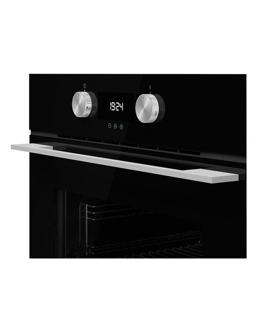Forno Multifunções Teka HLB 8400 P BK Edição Urban Colors, SurroundTemp, DualClean Auto Limpeza Pirolítica + Teka Hydroclean® PRO e de 70 L - Preto Preto-4