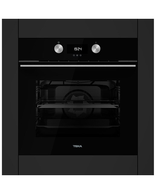 Forno Multifunções Teka HLB 8400 P BK Edição Urban Colors, SurroundTemp, DualClean Auto Limpeza Pirolítica + Teka Hydroclean® PRO e de 70 L - Preto Preto-7