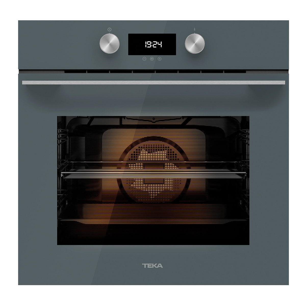 Forno Multifunções Teka HLB 8400 ST Edição Urban Colors SurroundTemp e Hydroclean® de 70 Litros - Stone Grey Glass Cinzento-2