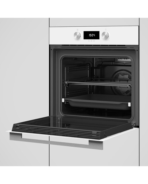 Forno Multifunções Teka HLB 8400 WH Edição Urban Colors SurroundTemp e Hydroclean® Pro de 70 Litros - Vidro Branco Cristal branco-5
