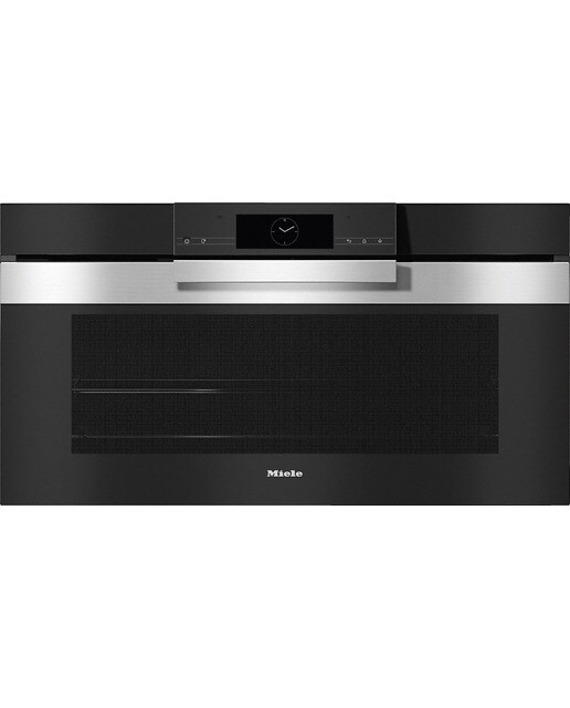 Forno Multifunções Miele H 7890 BP Pirólise e PyroFit, Câmara no Interior com Display M Touch + MotionReact de 90 Litros - Aço Inox CleanSteel Aço inoxidável-1