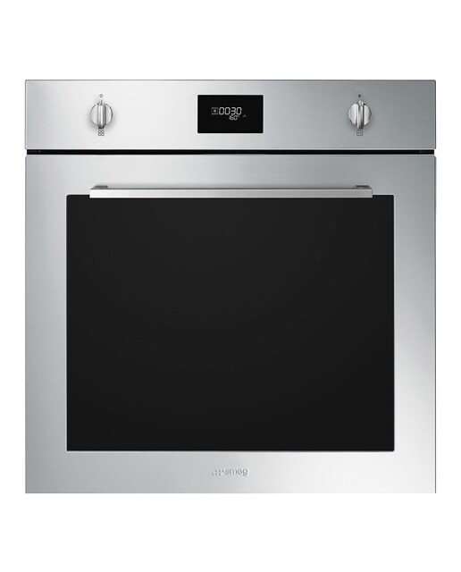Imagem 0 de Forno Termoventilado Smeg Selezione SFP6401TVX1 Pirolítico e de 70 Litros - Aço Inox