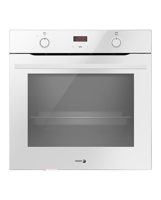 Horno multifunción Fagor pirolítico - 8H-755BB Cristal blanco-1