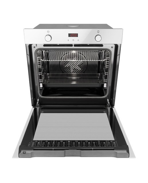 Horno multifunción Fagor pirolítico - 8H-755BB Cristal blanco-7