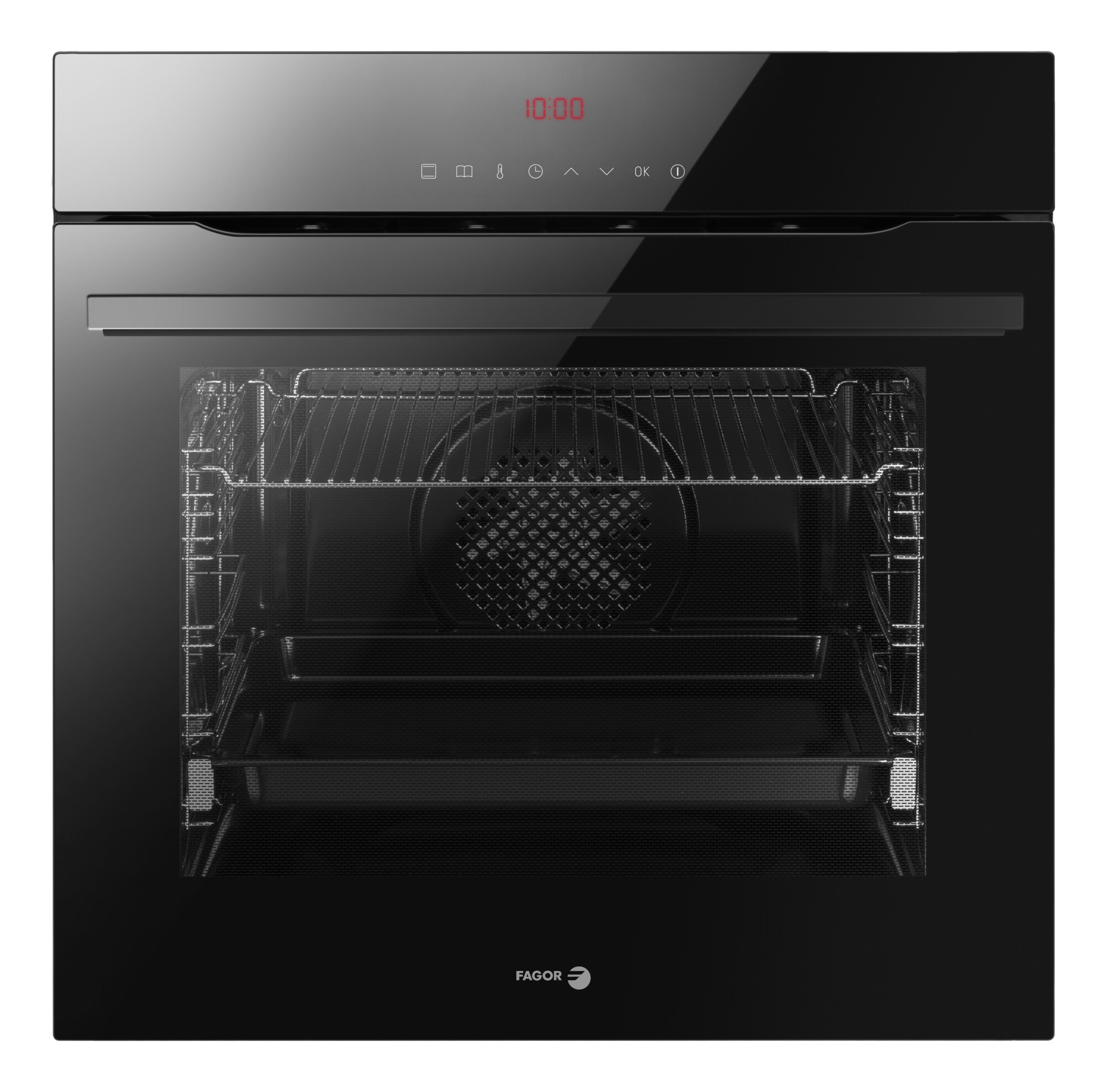 Forno Multifunções Fagor 8H-195CTN Limpeza a Vapor e de 77 Litros - Preto Vidro preto-3