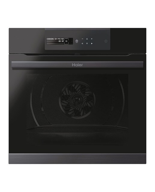 Haier - Horno multifunción Haier WIFI y limpieza por Aquálisis I-Message Series 4- HWO60SM5B5BH.