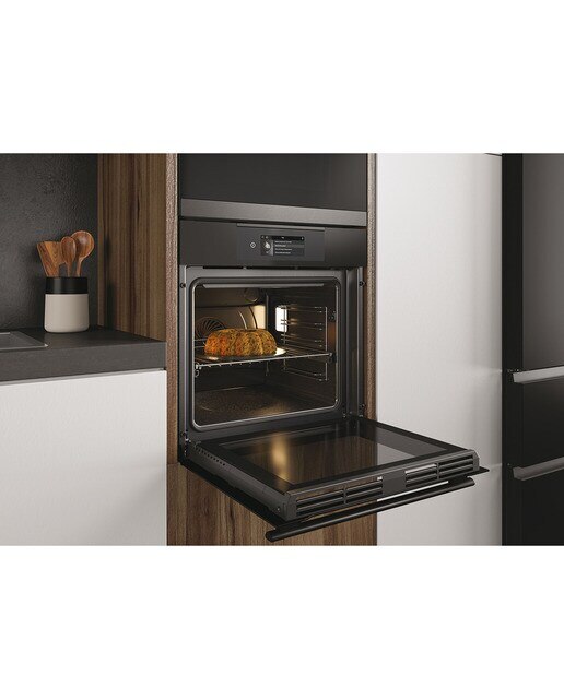 Horno multifunción Haier WIFI y limpieza por Aquálisis I-Touch Series 4- HWO60SM5T5BH - Negro Negro-14