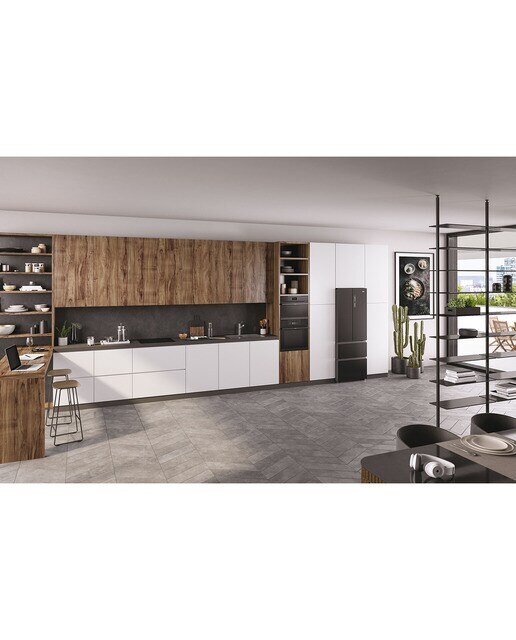 Horno multifunción Haier WIFI y limpieza por Aquálisis I-Touch Series 4- HWO60SM5T5BH - Negro Negro-15