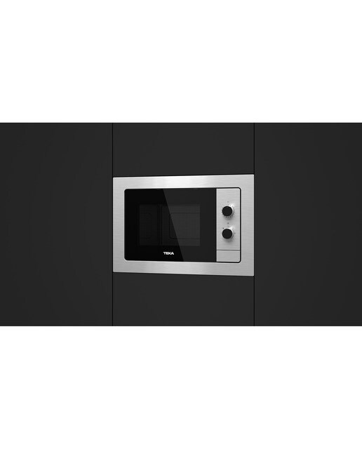 Micro-ondas Encastrável Teka MB 620 BI de 800 W com Capacidade para 20 L - Inox Aço inoxidável-8