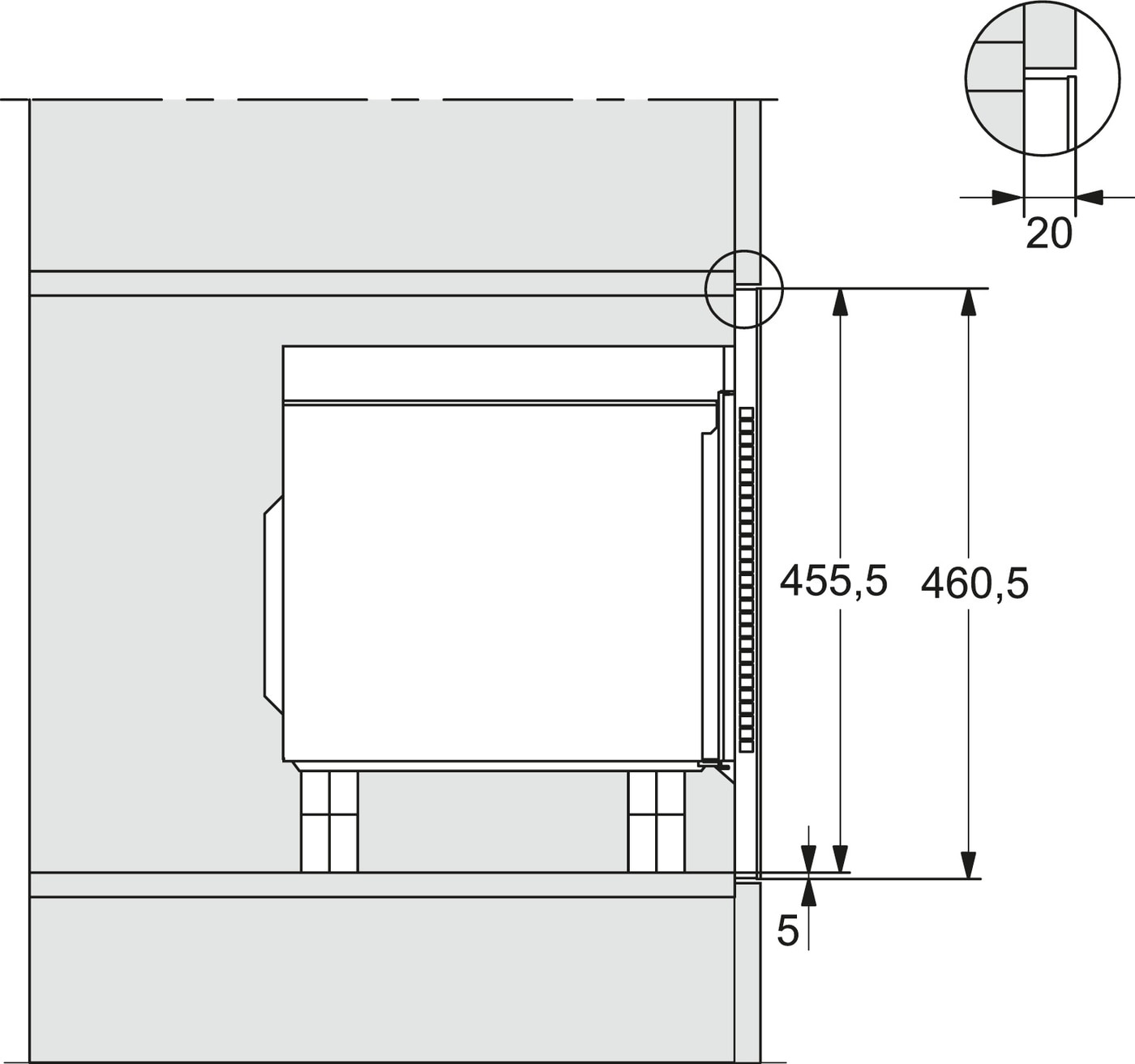 Micro-ondas Encastrável Miele M 2240 SC OBS EasySensor de 900 W e Capacidade de 26 Litros - Preto Obsidiana Preto-2