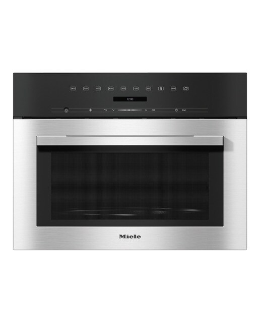 Micro-ondas Encastrável Miele M 7140 TC DirectSensor S de 900 W e Capacidade para 46 Litros - Aço Inox Aço inoxidável-1