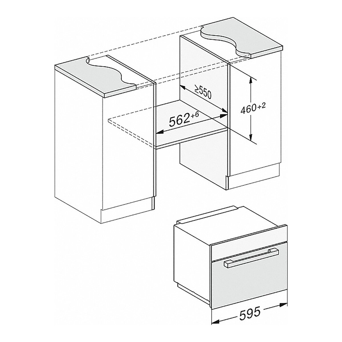Micro-ondas Encastrável Miele M 7240 TC DirectSensor S de 900 W e Capacidade para 46 Litros - Aço Inox CleanSteel Aço inoxidável-2