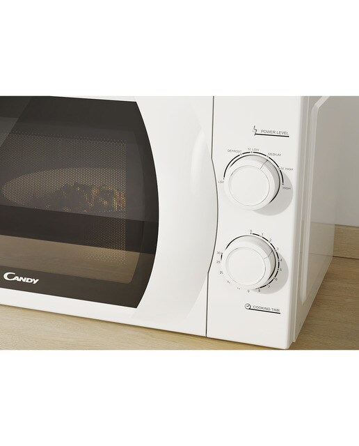 Microondas Candy Idea 20L, 6 niveles de potencia - CMW 2070M - Blanco Blanco-7