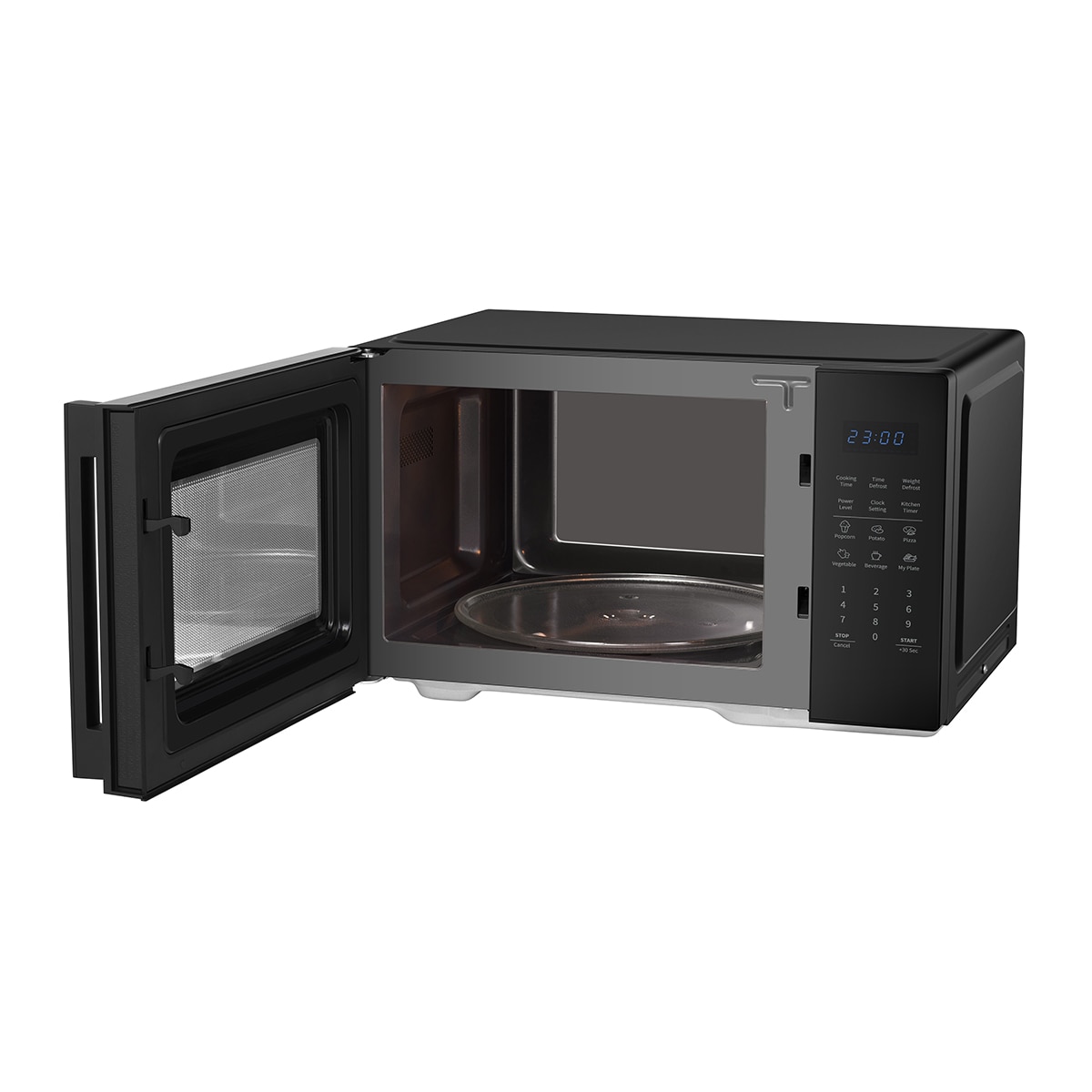 Microondas Hisense 29 litros, sin grill - H29MOBS9H Negro-11
