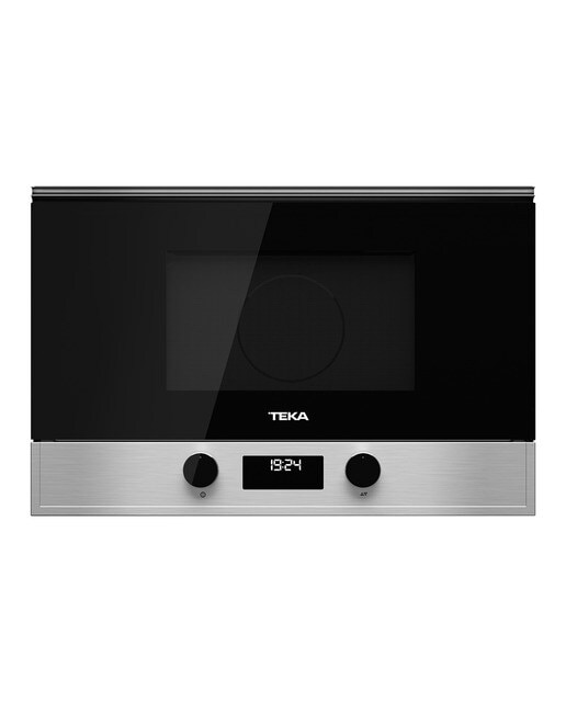 Micro-ondas com Grill Encastrável Teka MS 622 BISR SIX de 22 Litros - Inox Preto-1
