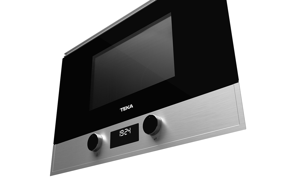 Micro-ondas com Grill Encastrável Teka MS 622 BISR SIX de 22 Litros - Inox Preto-9