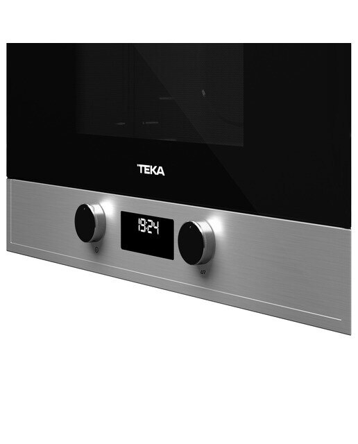 Micro-ondas com Grill Encastrável Teka MS 622 BISR SIX de 22 Litros - Inox Preto-14