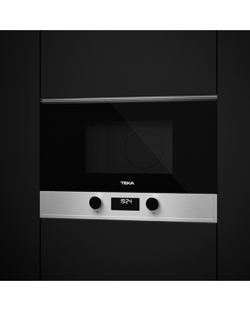 Micro-ondas com Grill Encastrável Teka MS 622 BISR SIX de 22 Litros - Inox Preto-16