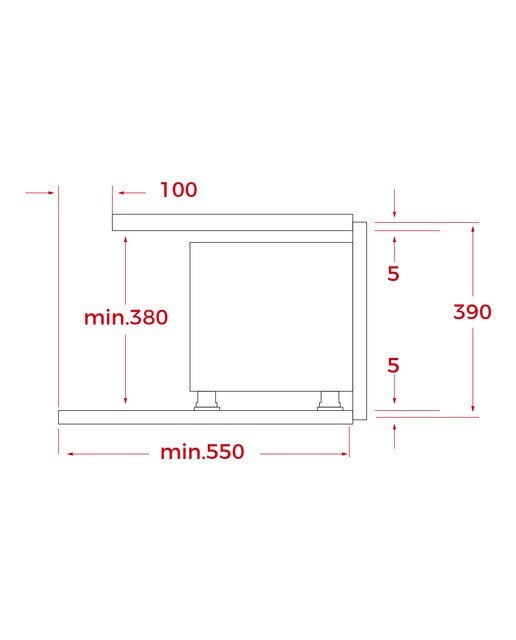 Micro-ondas com Grill Encastrável teka MS 622 BI S IX e de 22 Litros - Inox Inox-3