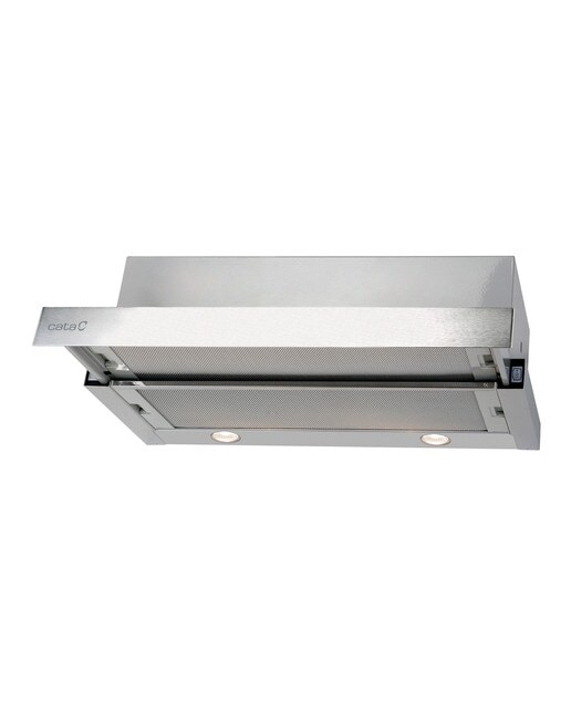 Imagem 0 de Exaustor Telescópico Encastrável Cata TF2003DURALUM60 de 2 Velocidades e de 60 cm - Inox