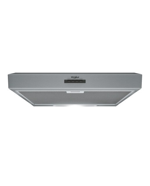 Imagem 0 de Exaustor Convencional Whirlpool WSLK 66/1 AS X com 3 Velocidades de 60 cm - Grey Aço Inoxidável