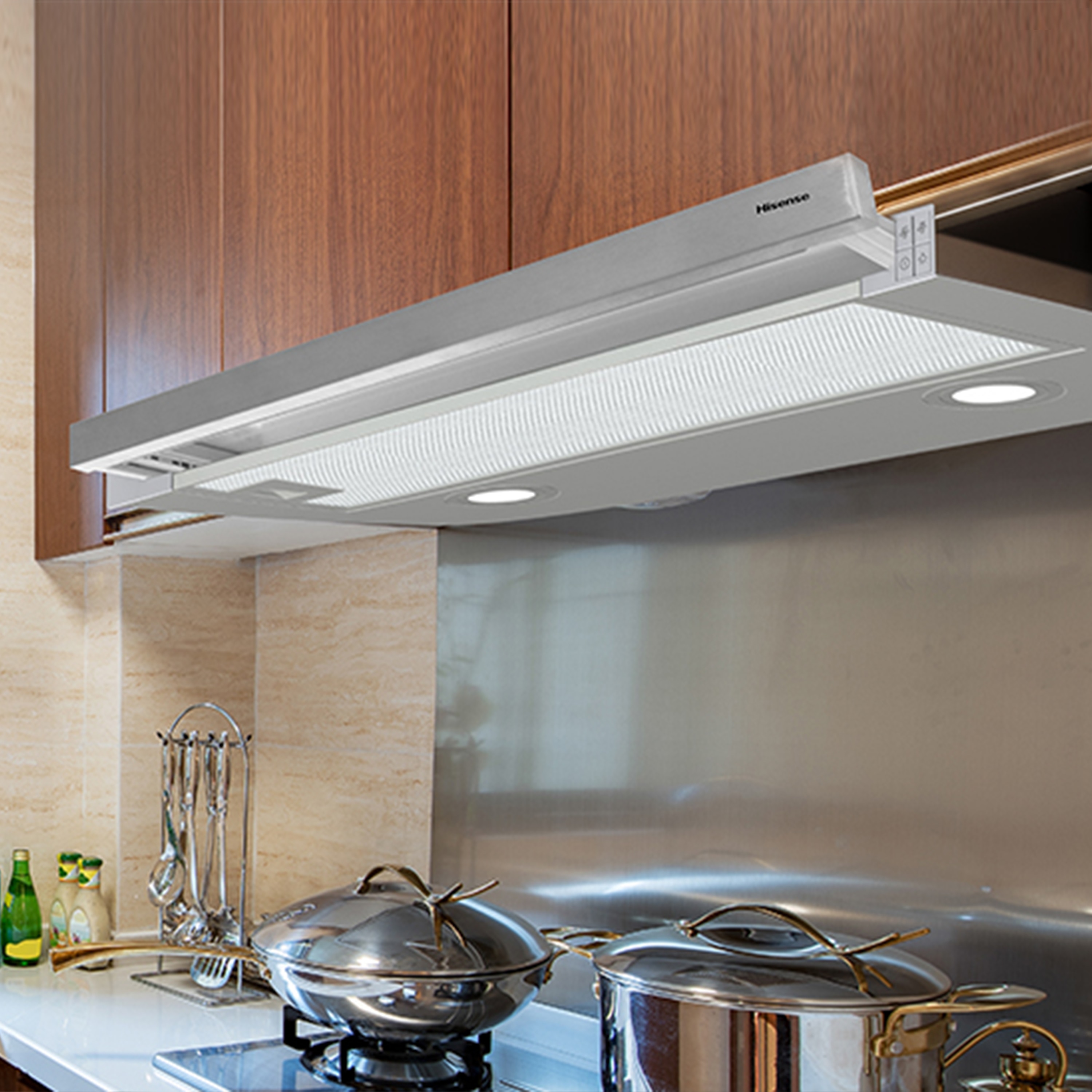 Campana telescópica Hisense 3 velocidades - CH6TL4BX Inox-5