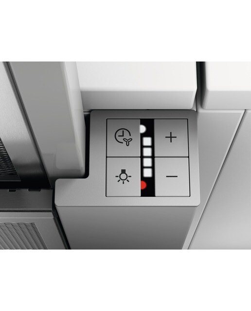 Exaustor Telescópico Encastrável AEG 6000 ExtractionTech DPE5960M de 4 Velocidades e 90 cm - Inox Anti dedadas Inox anti marcas-5