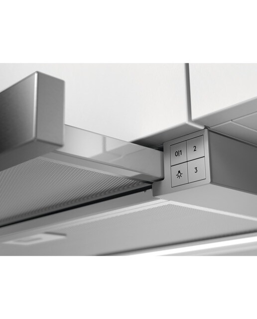Campana telescópica Electrolux con 3 niveles de pontencia -LFP416X Acero Inox-5