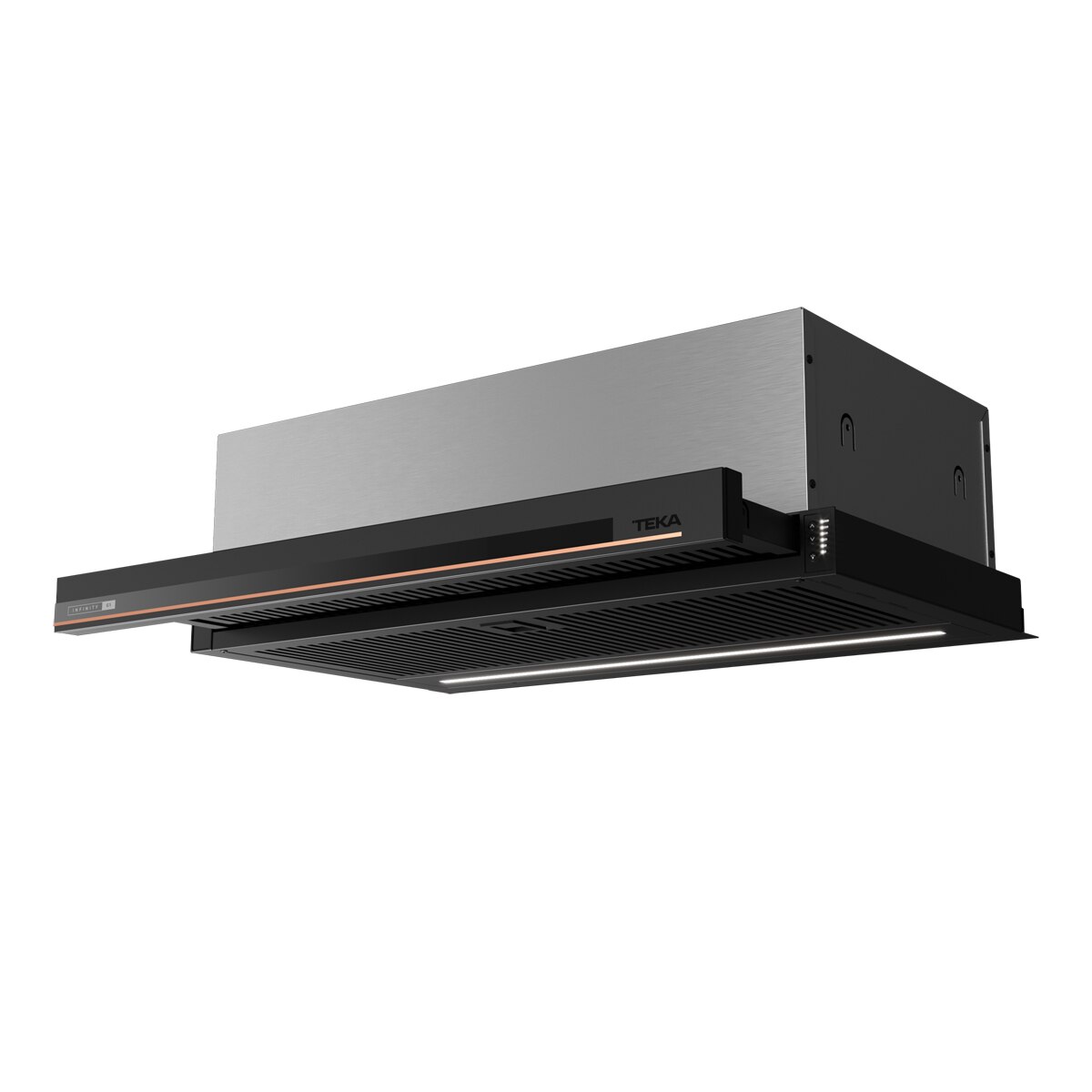 Campana telescopica CNL 6415 PLUS G1 con 5 velocidades - CNL 6415 PLUS G1 Negro-3