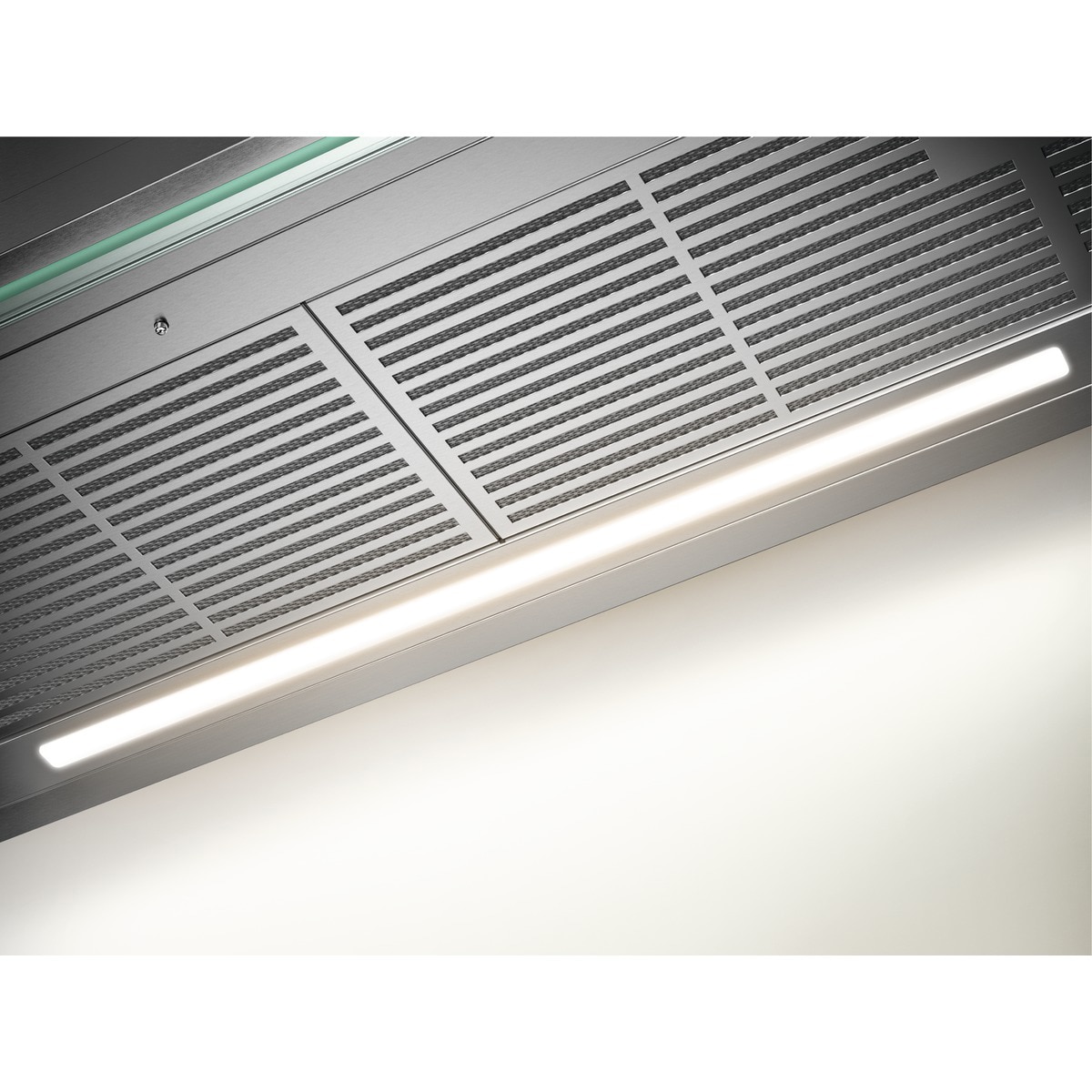 Campana extractora integrada AEG con 3 velocidades + intensiva - GDE682HM Inox antihuellas-4