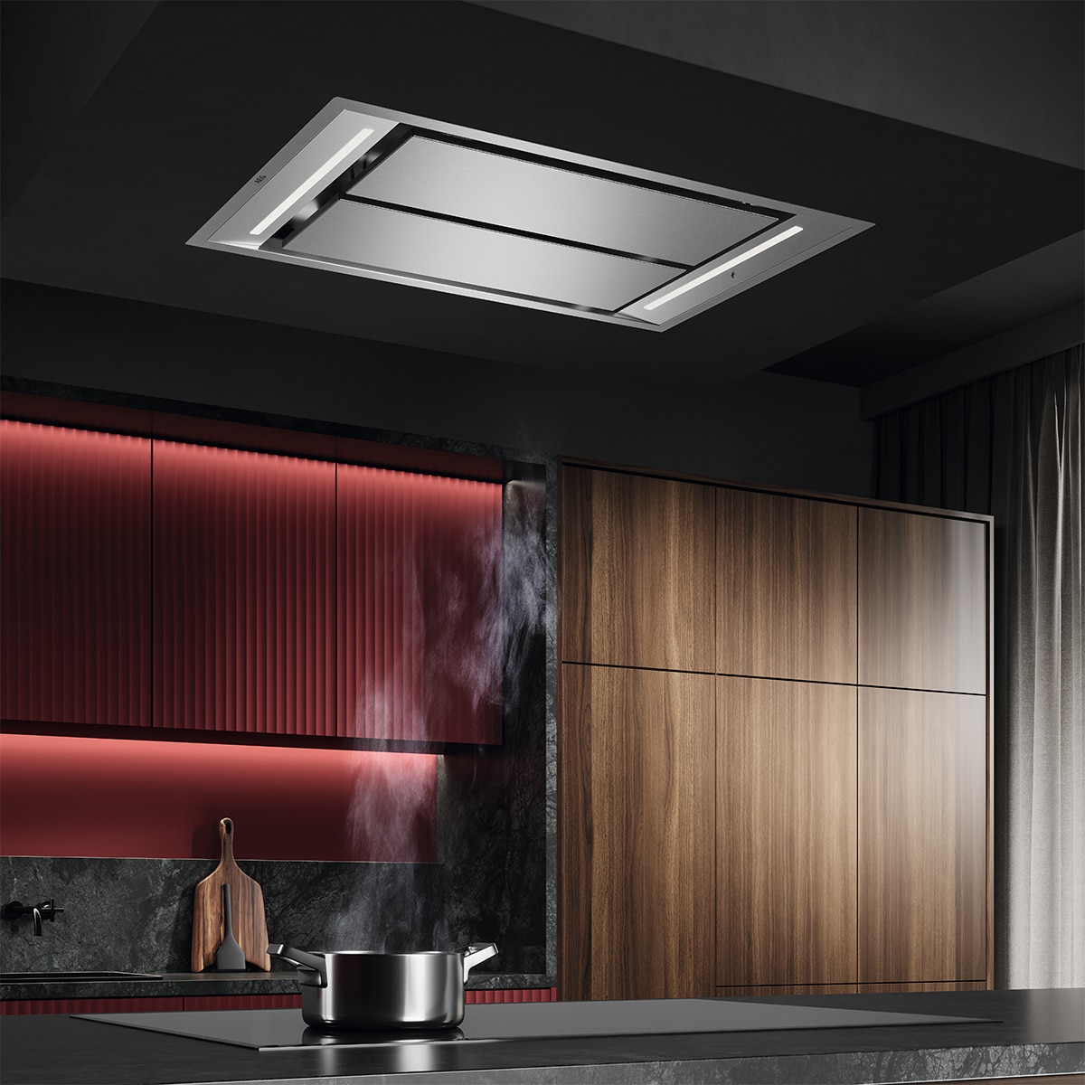 Campana de techo AEG Serie 7000 SilenceTech - NDC7792SM Inox-5