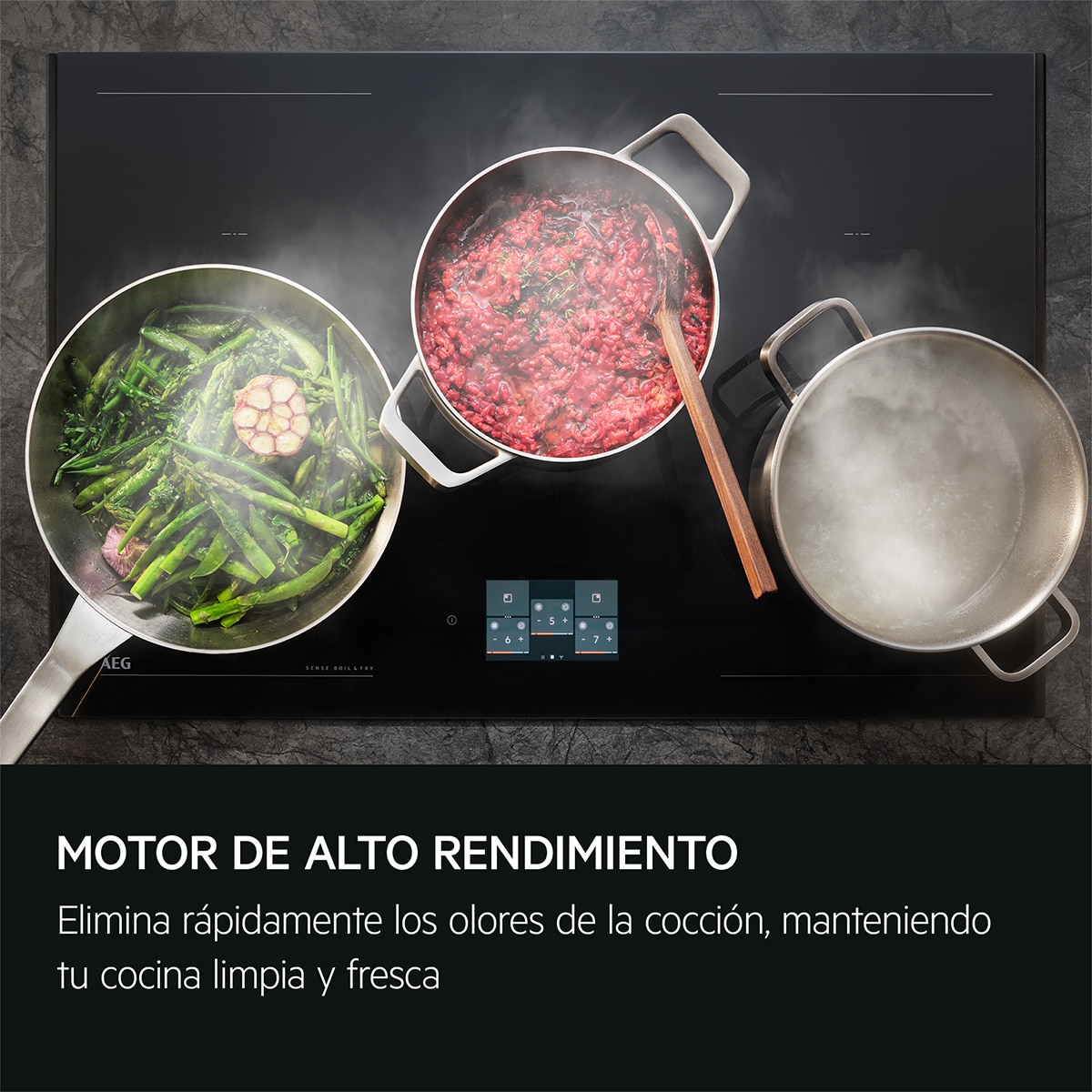 Campana de techo AEG Serie 7000 SilenceTech - NDC7792SM Inox-6