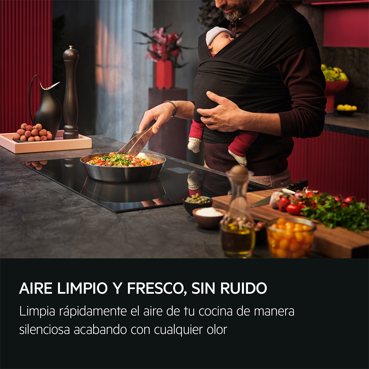 Campana de techo AEG Serie 7000 SilenceTech - NDC7792SM Inox-8
