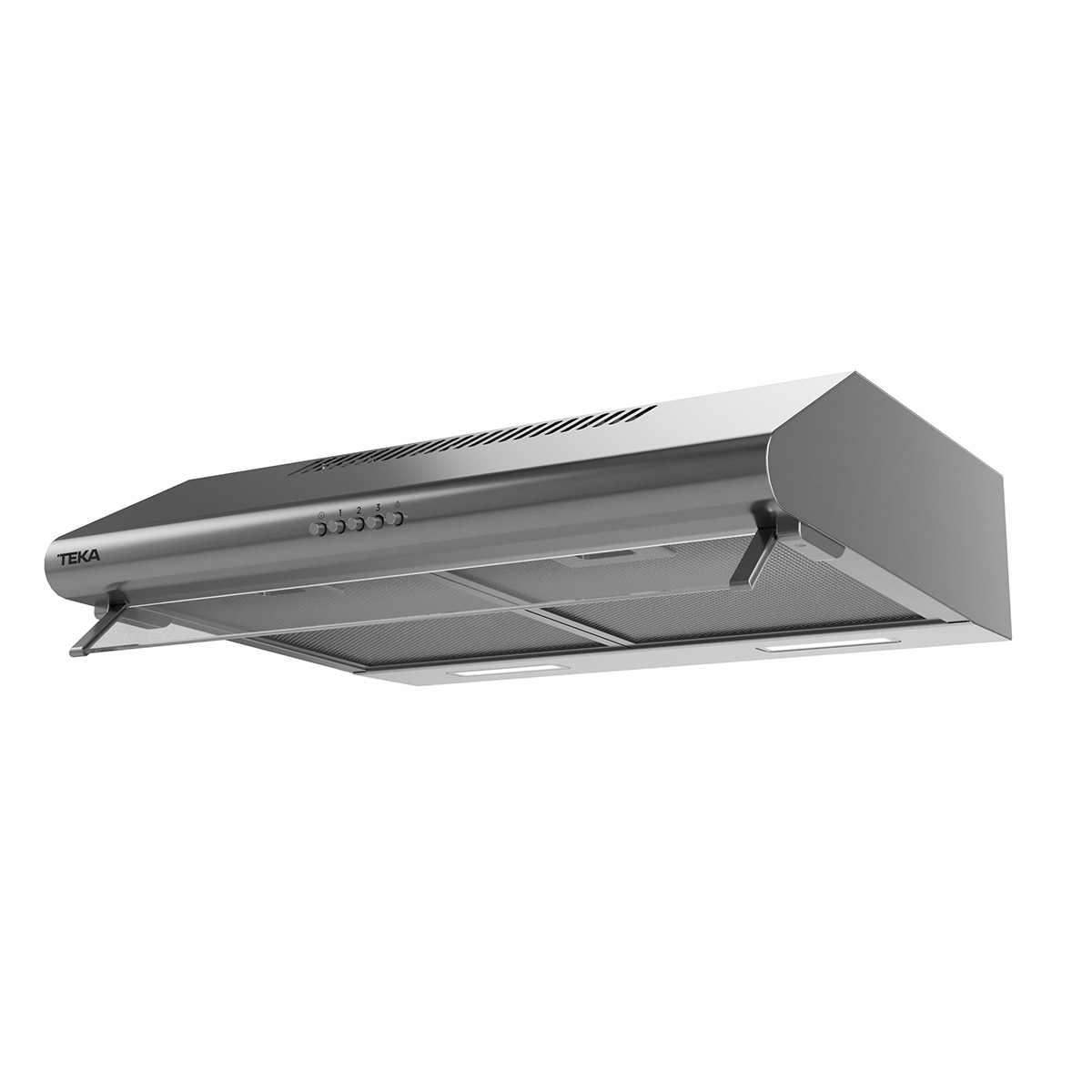 Campana convencional Teka con 3 velocidades, 60 cm CM 63120 KCS IX - Inox Inox-3