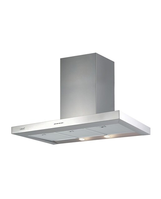 Exaustor de Ilha Cata Isla Sygma 900 com 3 Níveis de Extração e de 90 cm - Inox Inox-1