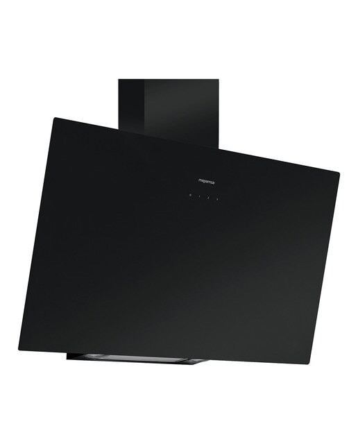 Campana decorativa Mepamsa 3 velocidades - Display Green Power 90 Negro - Cristal negro Cristal negro-1