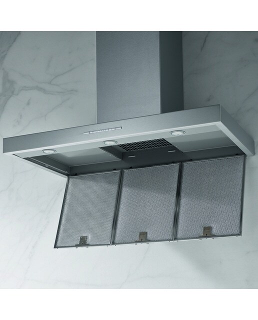 Exaustor de Parede Miele PUR 98 W EDST com 4 Velocidades e de 90 cm - Aço Inox Aço inoxidável-3