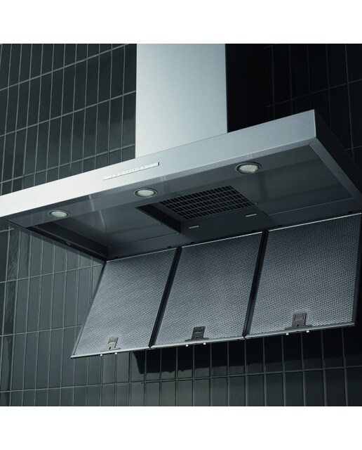 Exaustor de Parede Miele PUR 98 W EDST com 4 Velocidades e de 90 cm - Aço Inox Aço inoxidável-4