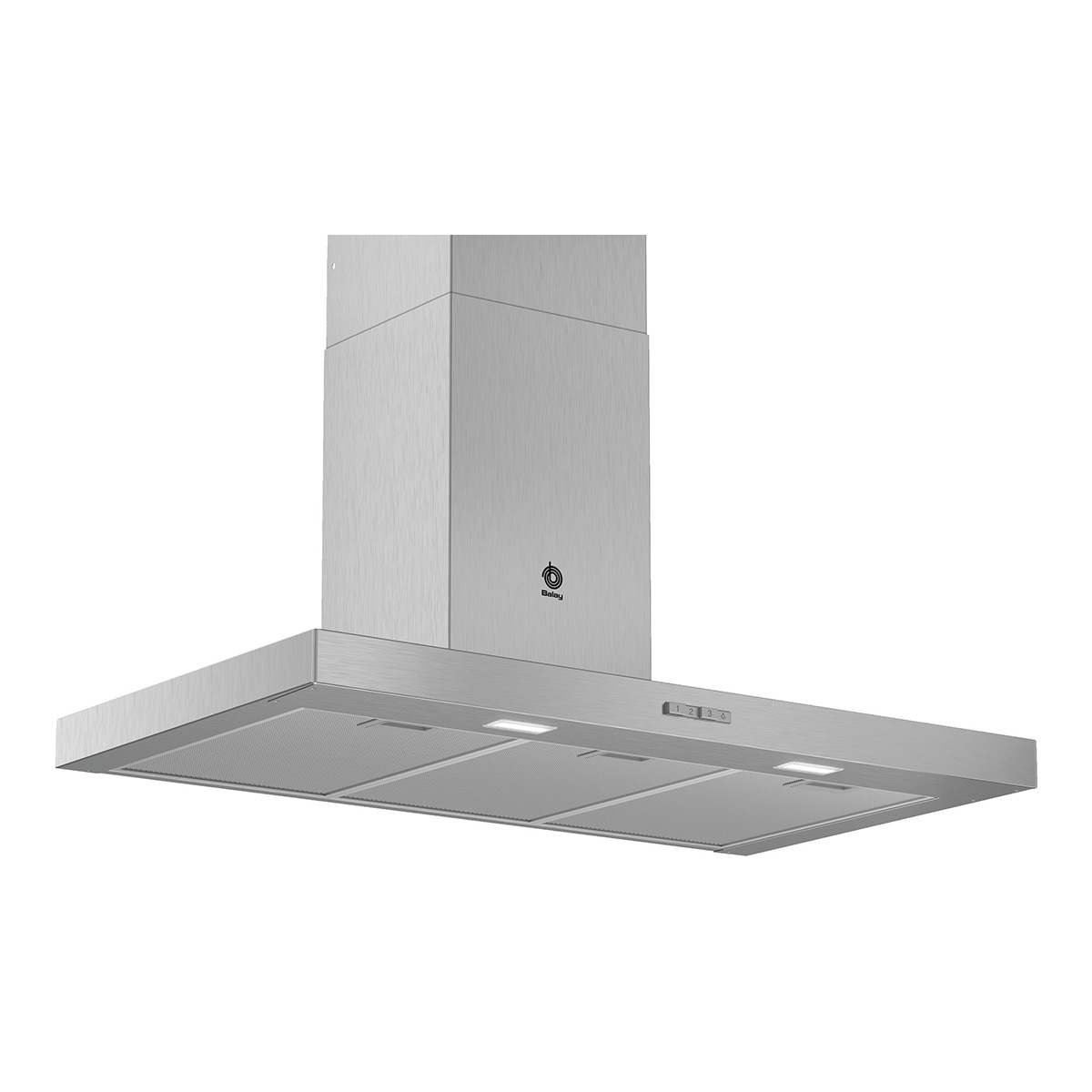 Imagem 0 de Exaustor de Parede Balay 3BC096MX com Controlo Mecânico, de 3 Velocidades e de 90 cm - Inox