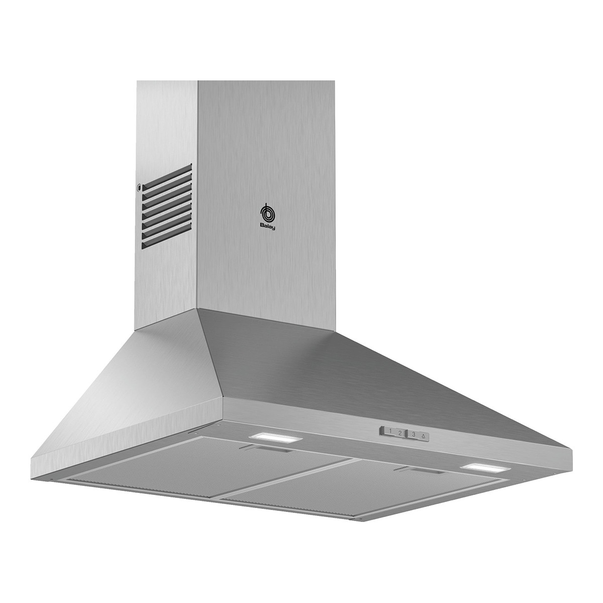 Campana decorativa Balay control mecánico - 3BC666MX Acero Inox-1