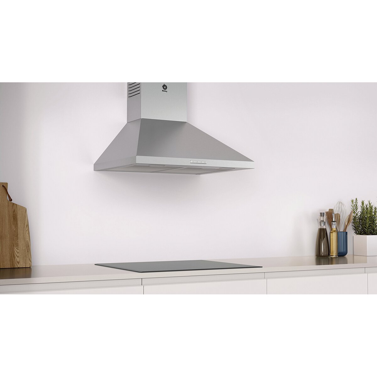 Campana decorativa Balay control mecánico - 3BC666MX Acero Inox-3